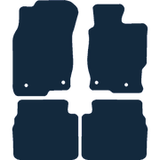 Image of the mat template for Mazda 6 Without Rear Clips (2008 - 2013) Car Mats