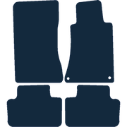 Image of the mat template for Mercedes-Benz C Class W203/S203 (2000 - 2007) Car Mats