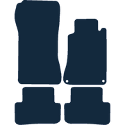 Image of the mat template for Mercedes-Benz CLC Class Coupe (2008 - Present) Car Mats