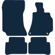 Image of the mat template for Mercedes-Benz E Class (With Driver Side Fixings) (2008 - 2013) Car Mats