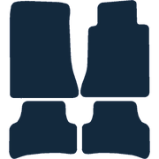 Image of the mat template for Mercedes-Benz E Class (1995 - 2002) Car Mats