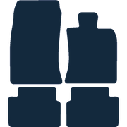 Image of the mat template for MINI Clubman R55 (2007 - 2015) Car Mats