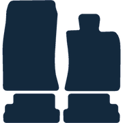 Image of the mat template for MINI Convertible R57 (2008 - 2016) Car Mats