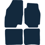 Image of the mat template for Mitsubishi Lancer Lancer & Evo 7-9 (2005 - 2007) Car Mats