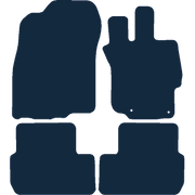 Image of the mat template for Mitsubishi Lancer (2008 - 2013) Car Mats