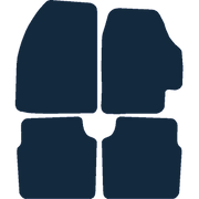 Image of the mat template for Nissan Primera (2003 - 2008) Car Mats