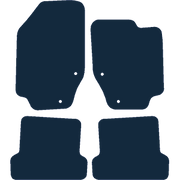 Image of the mat template for Peugeot 307 CC (2003 - 2008) Car Mats