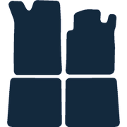 Image of the mat template for Renault Kangoo 5 Seat (2003 - 2009) Car Mats