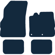 Image of the mat template for Renault Megane Coupe (2008 - 2016) Car Mats