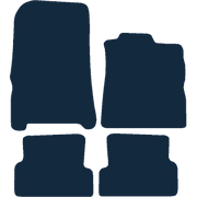 Image of the mat template for Renault Modus (2004 - 2010) Car Mats