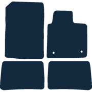 Image of the mat template for Renault Twingo (2007 - 2014) Car Mats