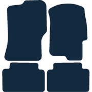 Image of the mat template for Rover 45 (2000 - 2005) Car Mats