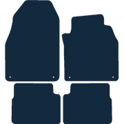 Image of the mat template for Saab 9-3 (1998 - 2002) Car Mats