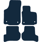 Image of the mat template for SEAT Leon (2009 - 2013) Car Mats