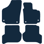 Image of the mat template for SEAT Toledo (2005 - 2008) Car Mats