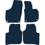 Image of the mat template for Skoda Superb (2008 - 2015) Car Mats