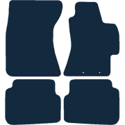 Image of the mat template for Subaru Impresza Hatchback (2007 - Present) Car Mats