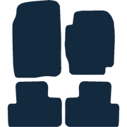 Image of the mat template for Suzuki Grand Vitara (2006 - 2015) Car Mats