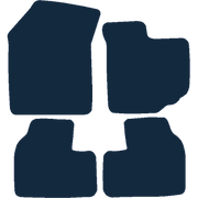 Image of the mat template for Suzuki Swift Hatchback Manual (2005 - 2010) Car Mats