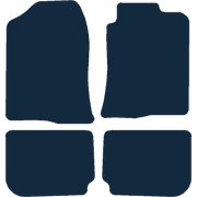 Image of the mat template for Toyota Avensis No Fixings (2003 - 2009) Car Mats