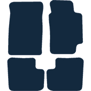 Image of the mat template for Toyota Avensis (1997 - 2002) Car Mats