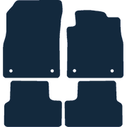 Image of the mat template for Vauxhall Astra (310mm Spacing) (2010 - 2016) Car Mats