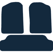 Image of the mat template for Vauxhall Frontera SWB (1991 - 2003) Car Mats