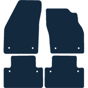 Image of the mat template for Volvo C30 Manual (With Clips) (2007 - 2013) Car Mats