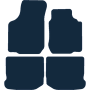 Image of the mat template for Volkswagen Golf Mk4 No Clips (1997 - 2004) Car Mats