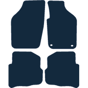 Image of the mat template for Volkswagen Polo (2002 - 2004) Car Mats