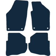 Image of the mat template for Volkswagen Polo (2004 - 2009) Car Mats