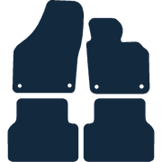 Image of the mat template for Volkswagen Tiguan (2007 - 2016) Car Mats