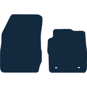 Image of the mat template for Ford Fiesta Van (2008 - 2011) Van Mats