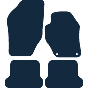 Image of the mat template for Peugeot 308 CC (2009 - 2015) Car Mats