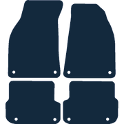 Image of the mat template for Audi A6 (2009 - 2011) Car Mats