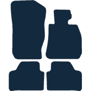 Image of the mat template for BMW X1 E84 (2010 - 2015) Car Mats