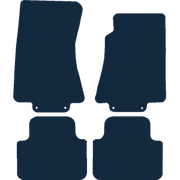 Image of the mat template for Jaguar XJ6 (2004 - 2010) Car Mats