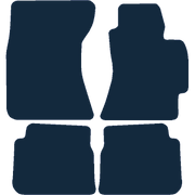 Image of the mat template for Subaru Forester (2009 - 2013) Car Mats