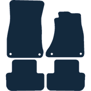 Image of the mat template for Audi A5 Sportback (2009 - 2016) Car Mats