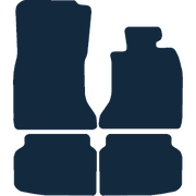 Image of the mat template for BMW 7 Series FO1 & FO2 (2009 - 2015) Car Mats