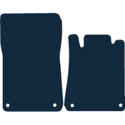 Image of the mat template for Chrysler Crossfire 2 Seat (2003 - 2008) Car Mats