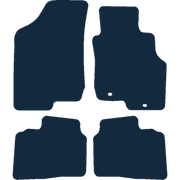 Image of the mat template for Hyundai i30 (2007 - 2009) Car Mats