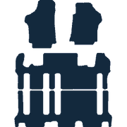 Image of the mat template for Hyundai i800 (2008 - 2019) Car Mats