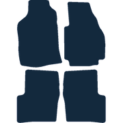 Image of the mat template for Hyundai Amica (2006 - 2009) Car Mats