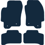 Image of the mat template for Jaguar X-Type 2.5 & 3.5 Litre (2001 - 2009) Car Mats