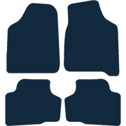 Image of the mat template for Kia Carens (2002 - 2006) Car Mats