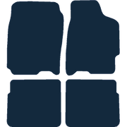 Image of the mat template for Mazda 323 (1998 - 2003) Car Mats