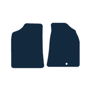 Image of the mat template for Mazda BT-50 Single Cab (2006 - Present) Car Mats