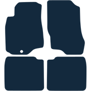 Image of the mat template for Mitsubishi Lancer Left-Hand Drive (2003 - 2008) Car Mats