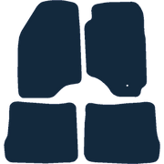 Image of the mat template for Mitsubishi Outlander Mk1 (2004 - 2007) Car Mats